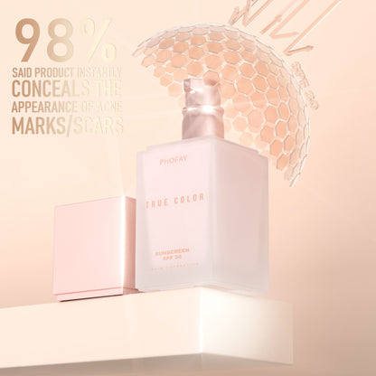 Base de Maquillaje Líquida con Protector Solar Mate SPF 30