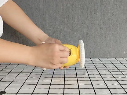 Despertador Digital Inteligente con Ruedas Que Corre