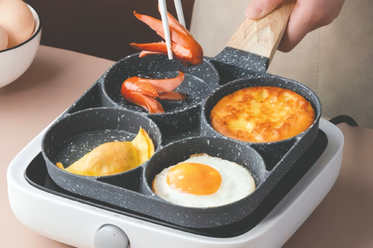 Sartén Antiadherente de 4 Compartimentos
