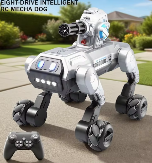 Perro Robot Inteligente Interactivo: Responde a Preguntas y al Tacto
