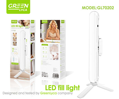 Luz LED de Relleno 25W – 30cm, 3 Temperaturas de Color, Control Central