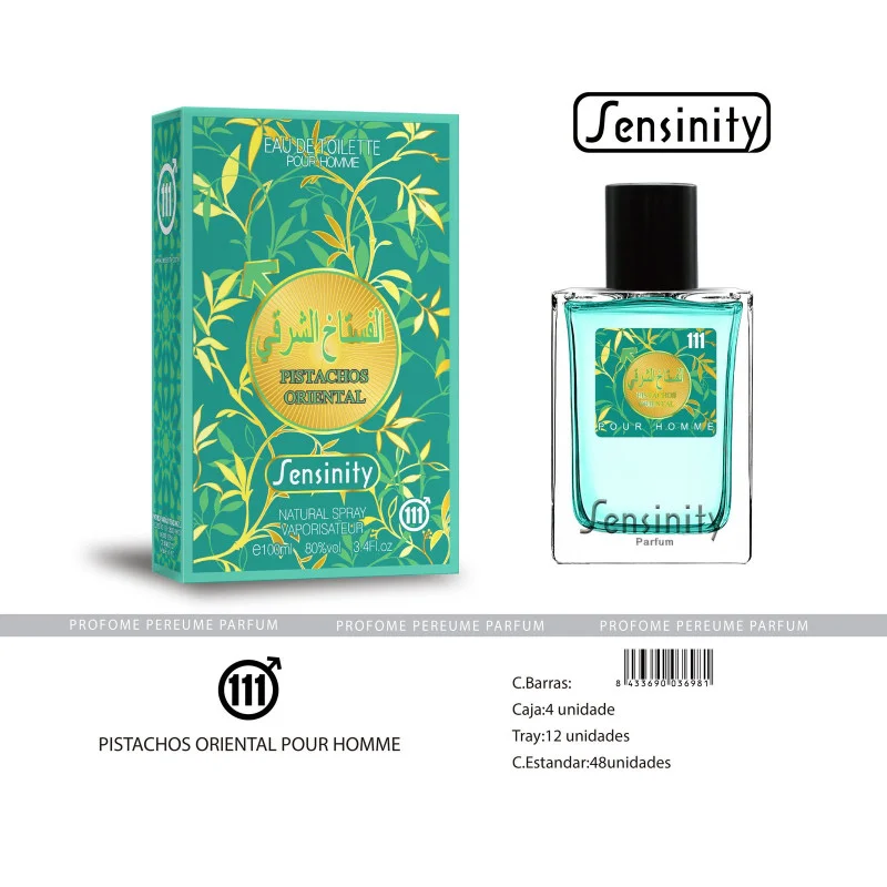 Perfume Eau de Toilette Pistachos Oriental POUR HOMME 100 ML – YESENSY