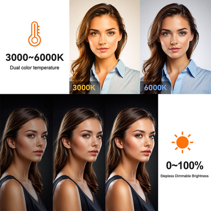 Luz De Relleno RGB Portátil 1800mAh