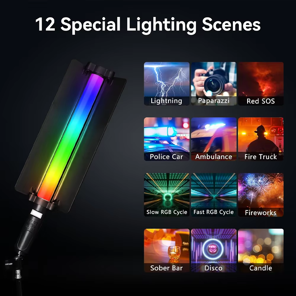 Luz De Relleno RGB Portátil 1800mAh