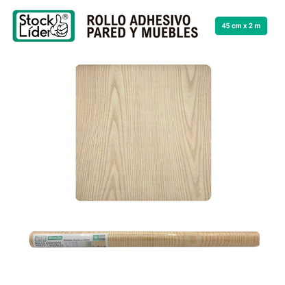 Rollo adhesivo pared y muebles 45cm x 2m
