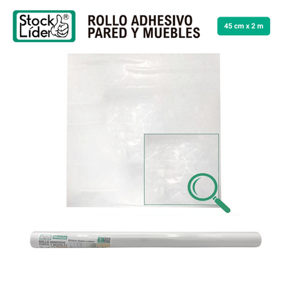 Rollo adhesivo pared y muebles 45cm x 2m