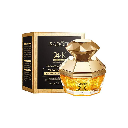 CREMA ANTIARRUGAS CON COLAGENO 24K. ELASTICIDAD Y FIRMEZA 60GR. SADOER