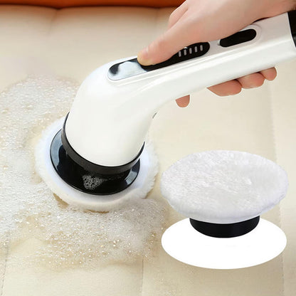 Cepillo de Limpieza Eléctrico Giratorio para Baño, Cocina y Coche