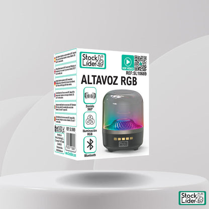 Altavoz RGB - Sonido de Calidad e Iluminación LED Multicolor