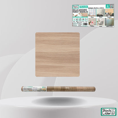 Rollo adhesivo pared y muebles 45cm x 2m