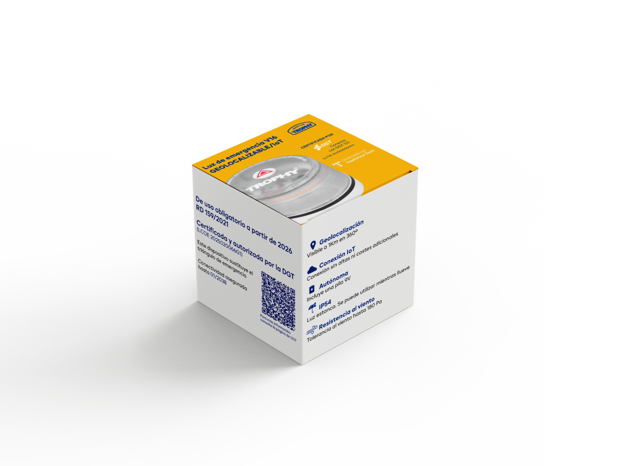 Baliza Luz Emergencia V16 Homologada DGT