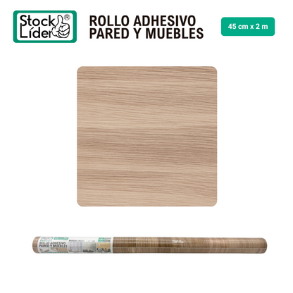 Rollo adhesivo pared y muebles 45cm x 2m