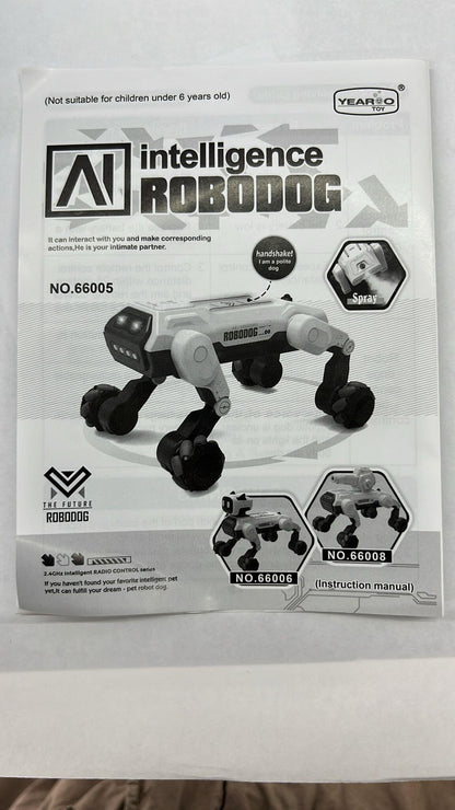 Perro Robot Inteligente Interactivo: Responde a Preguntas y al Tacto