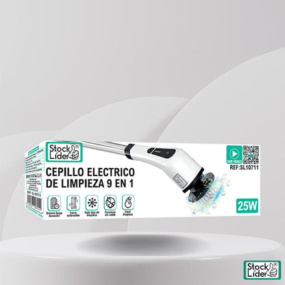 Cepillo Eléctrico de Limpieza 9 en 1