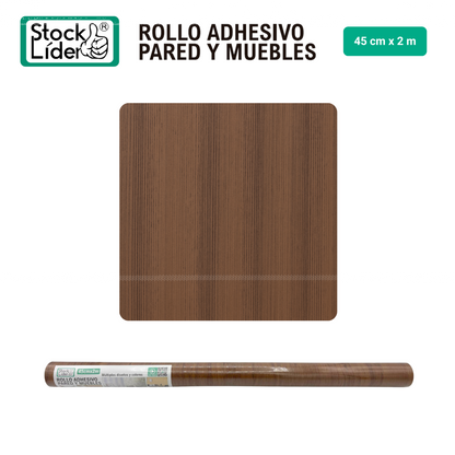 Rollo adhesivo pared y muebles 45cm x 2m