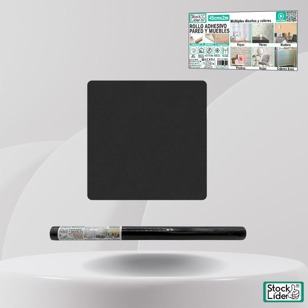 Rollo adhesivo pared y muebles 45cm x 2m