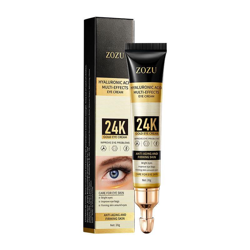 Contorno de Ojos Multiefecto Hialurónico  24K (20gr) – Hidratación, Reafirmación
