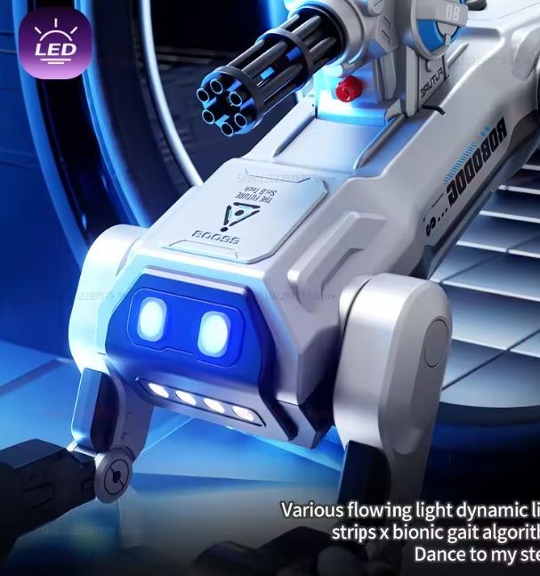 Perro Robot Inteligente Interactivo: Responde a Preguntas y al Tacto