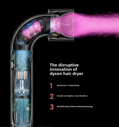 Súper Secador de Pelo Profesional – Potencia y Estilo de Salón en Casa