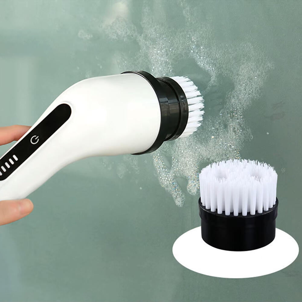 Cepillo de Limpieza Eléctrico Giratorio para Baño, Cocina y Coche