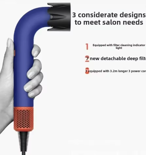 Súper Secador de Pelo Profesional – Potencia y Estilo de Salón en Casa