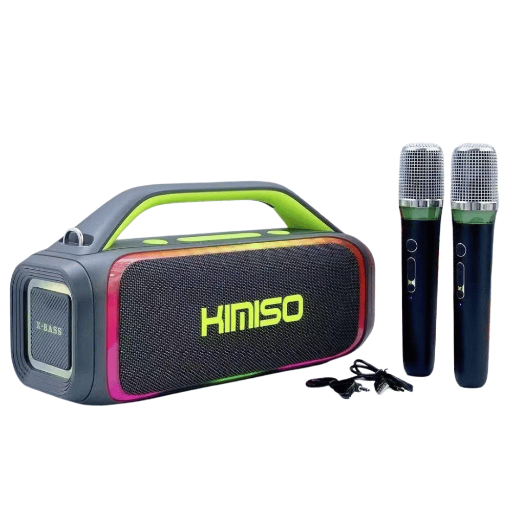 Altavoz Bluetooth 60W con 2 Micrófonos Integrados