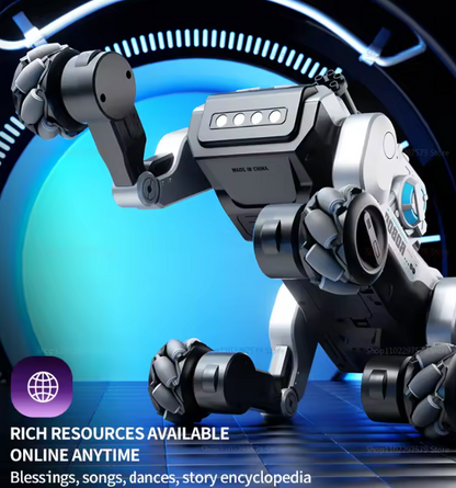 Perro Robot Inteligente Interactivo: Responde a Preguntas y al Tacto