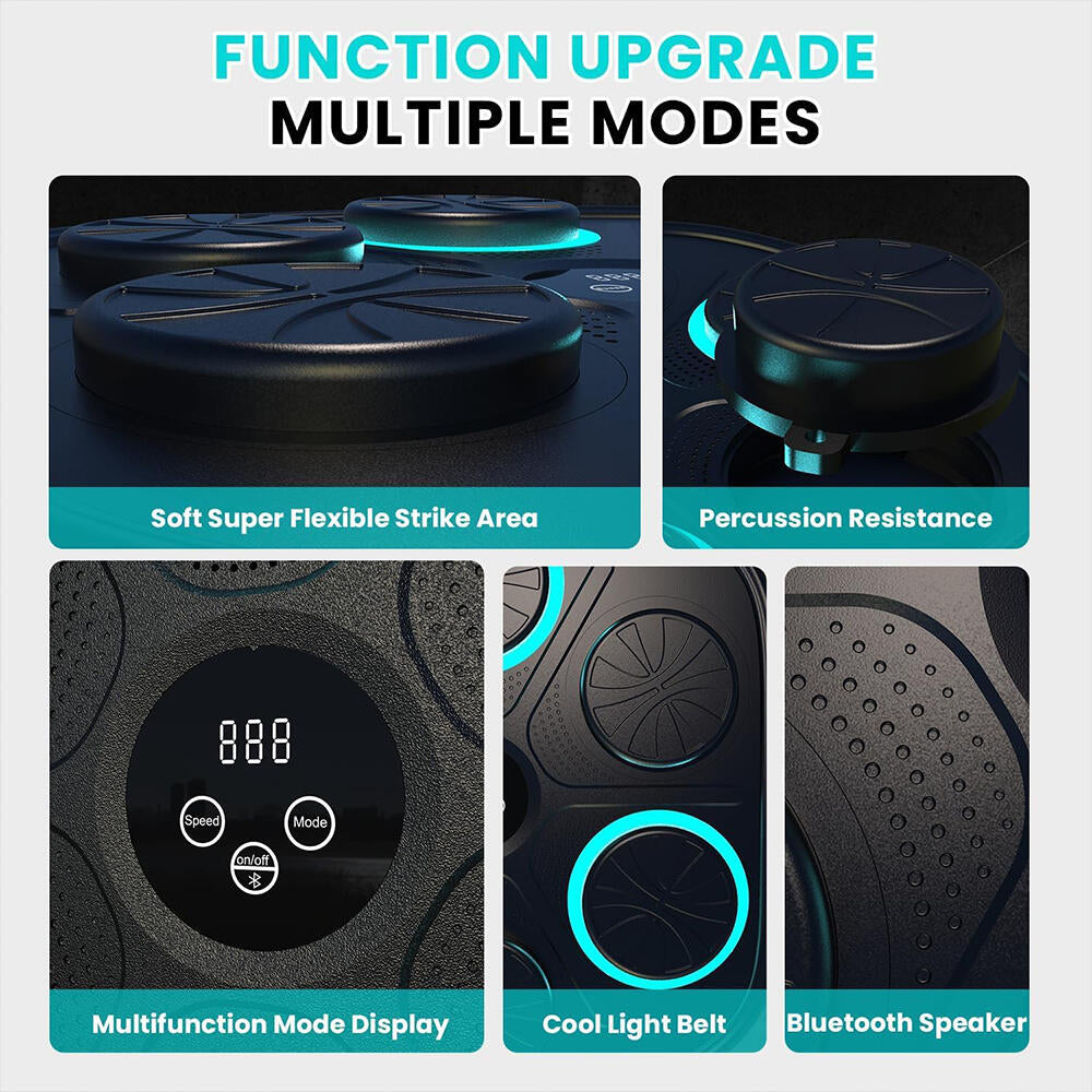 Máquina de Boxeo Musical con Guantes de Boxeo 3.0